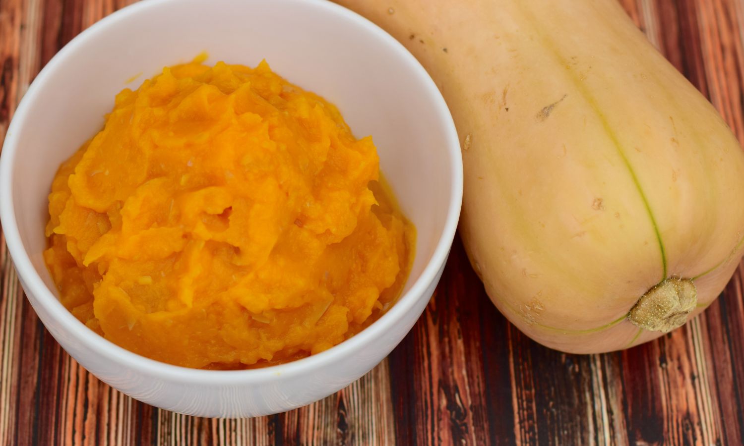 Mashed butternut squash