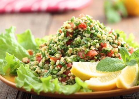 Classic tabbouleh salad
