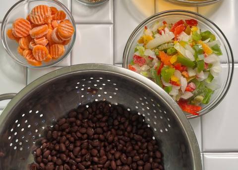 Black bean soup