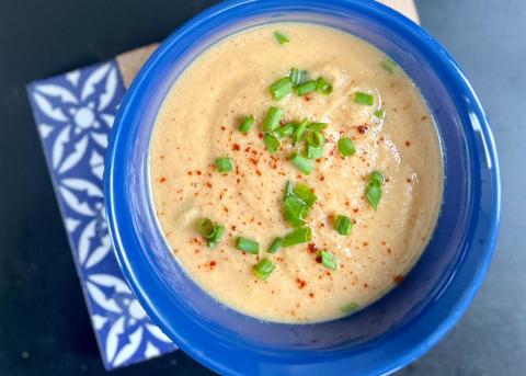 Creamy cauliflower soup