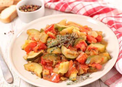 Summer squash and vegetable skillet
